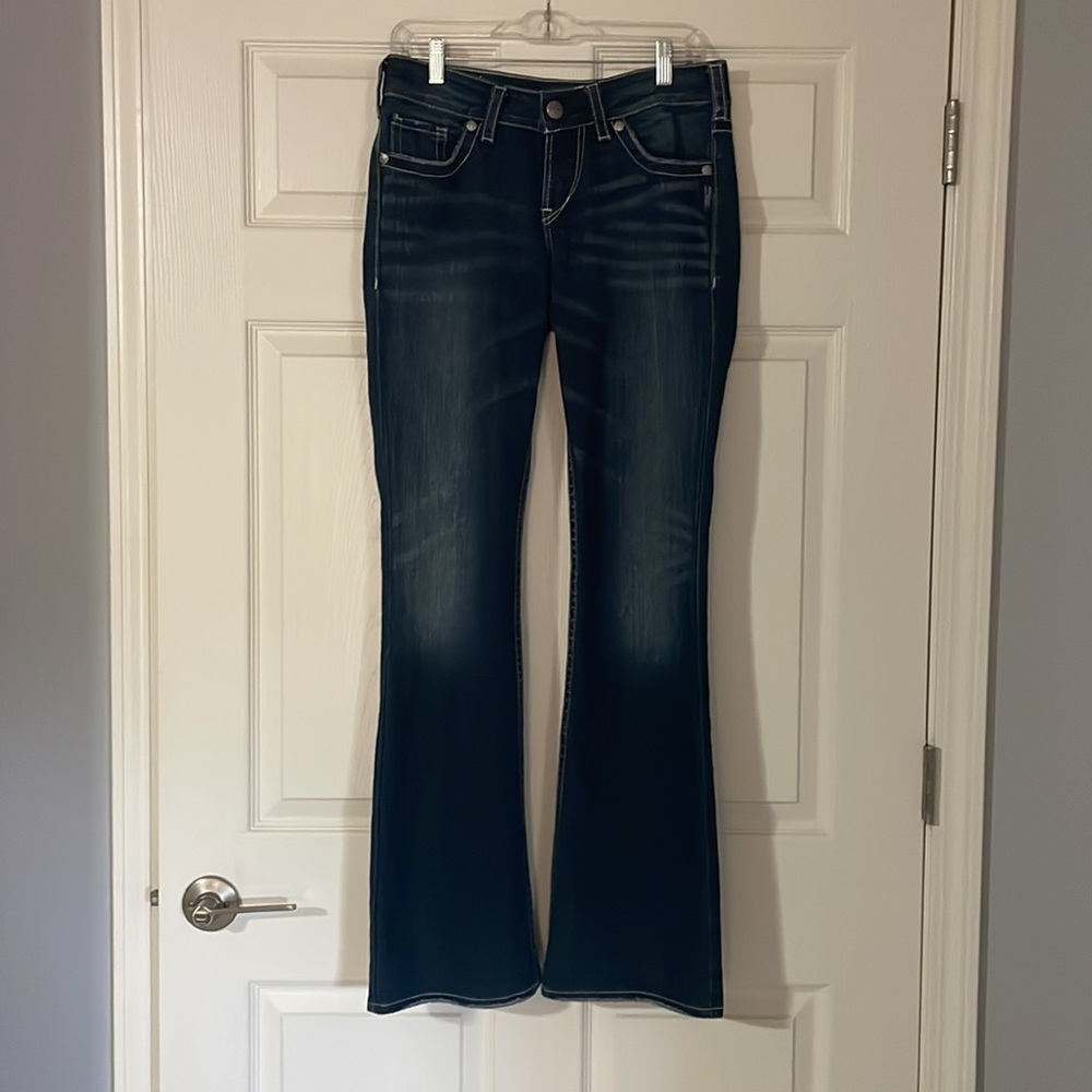 Silver jeans